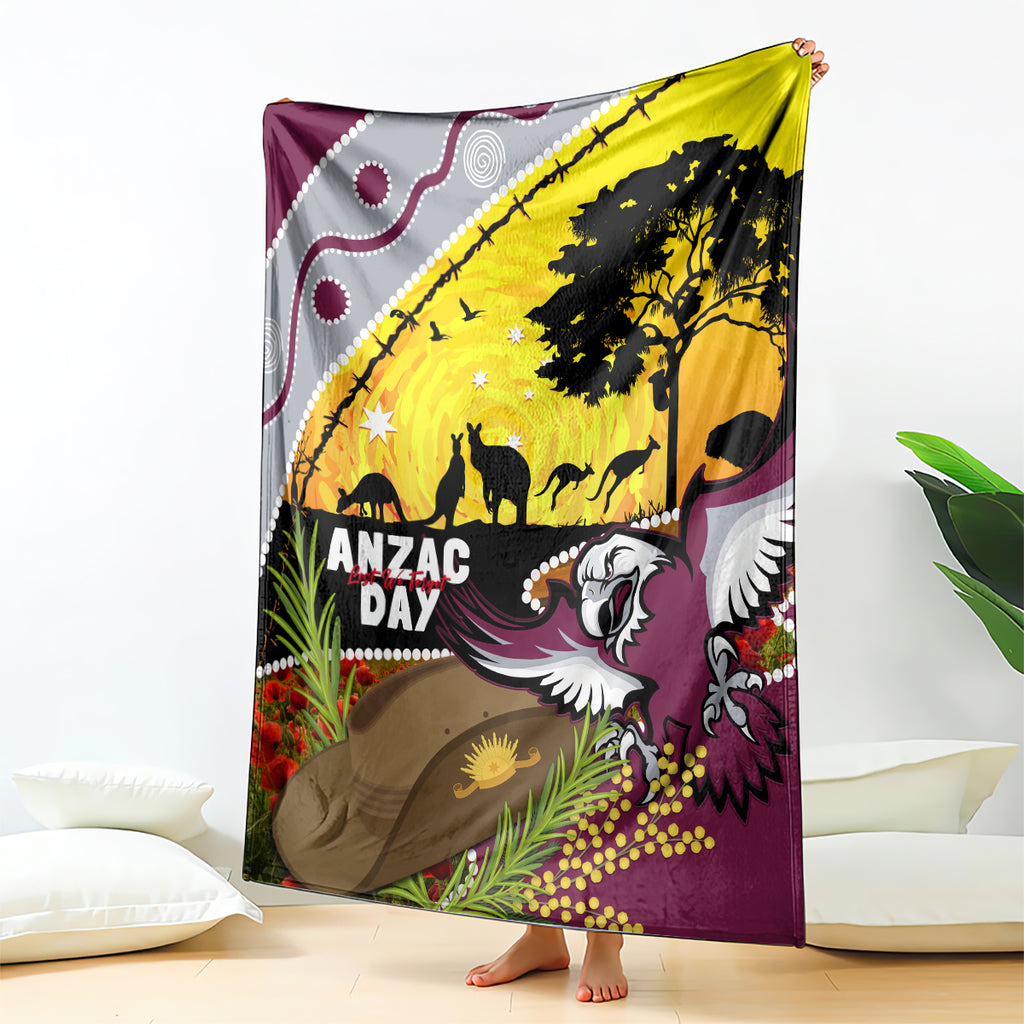 Eagles Rugby ANZAC Day Blanket Silvertails Rosemary Starry Night