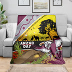 Eagles Rugby ANZAC Day Blanket Silvertails Rosemary Starry Night