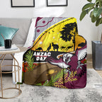 Eagles Rugby ANZAC Day Blanket Silvertails Rosemary Starry Night