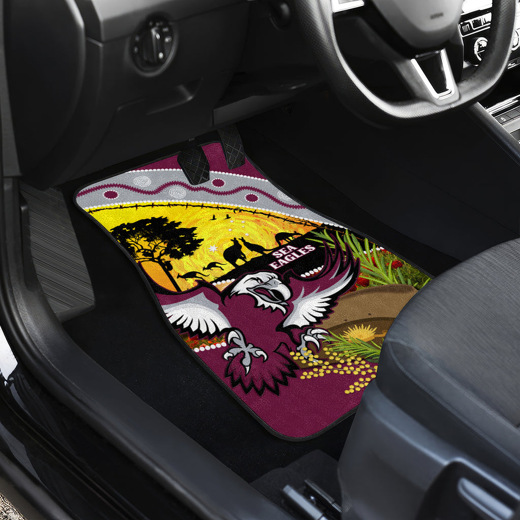 Eagles Rugby ANZAC Day Car Mats Silvertails Rosemary Starry Night