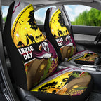 Eagles Rugby ANZAC Day Car Seat Cover Silvertails Rosemary Starry Night