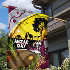 Eagles Rugby ANZAC Day Garden Flag Silvertails Rosemary Starry Night