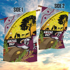 Eagles Rugby ANZAC Day Garden Flag Silvertails Rosemary Starry Night