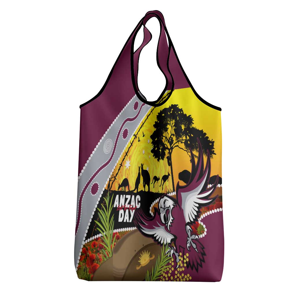 Eagles Rugby ANZAC Day Grocery Bag Silvertails Rosemary Starry Night