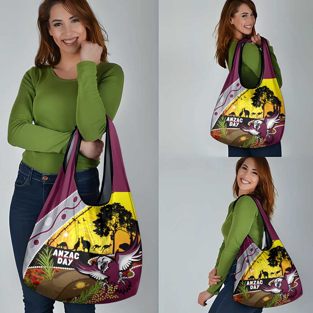 Eagles Rugby ANZAC Day Grocery Bag Silvertails Rosemary Starry Night