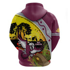 Eagles Rugby ANZAC Day Hoodie Silvertails Rosemary Starry Night