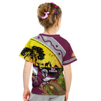 Eagles Rugby ANZAC Day Kid T Shirt Silvertails Rosemary Starry Night
