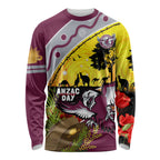 Eagles Rugby ANZAC Day Long Sleeve Shirt Silvertails Rosemary Starry Night
