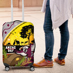 Eagles Rugby ANZAC Day Luggage Cover Silvertails Rosemary Starry Night
