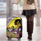 Eagles Rugby ANZAC Day Luggage Cover Silvertails Rosemary Starry Night