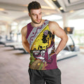 Eagles Rugby ANZAC Day Men Tank Top Silvertails Rosemary Starry Night