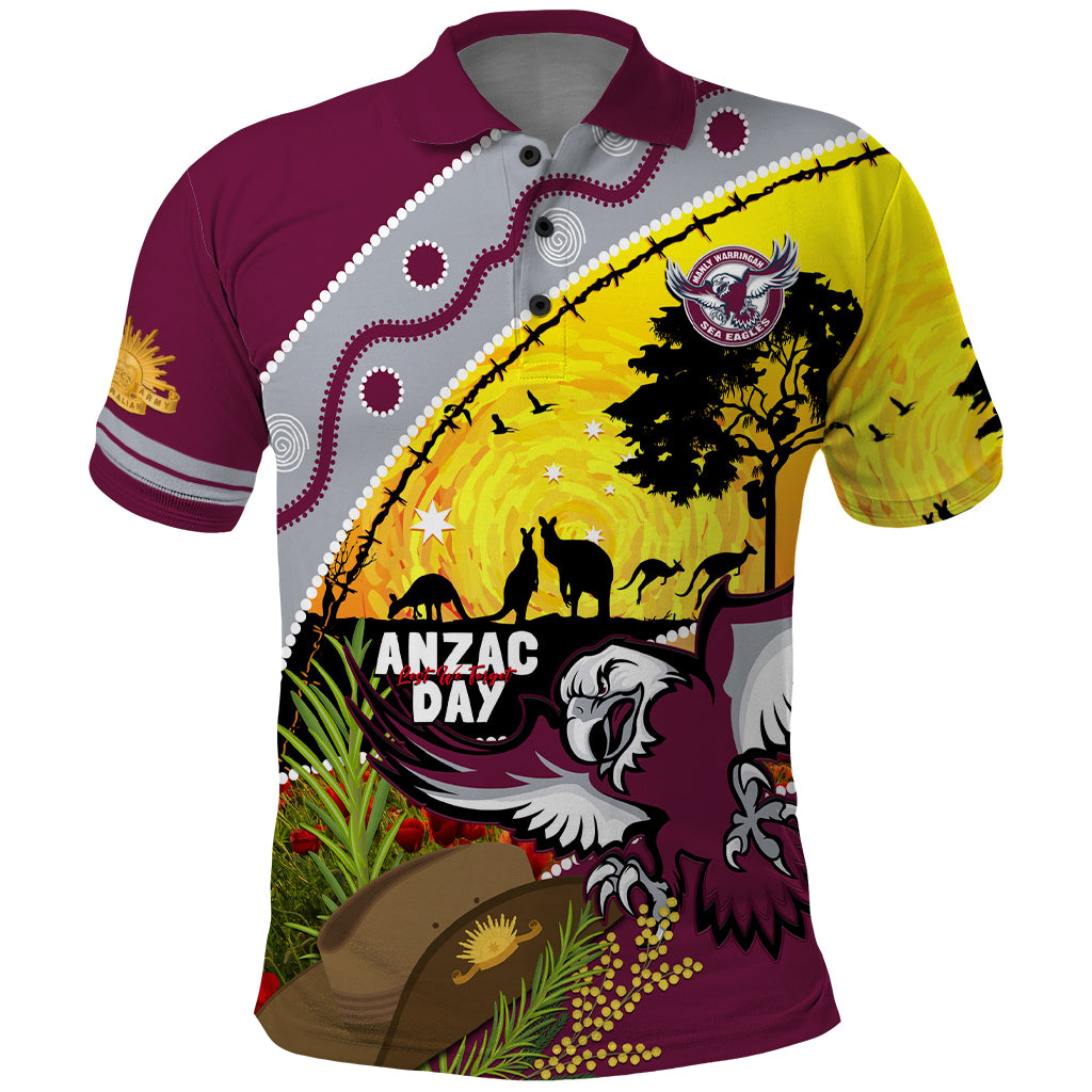 Eagles Rugby ANZAC Day Polo Shirt Silvertails Rosemary Starry Night