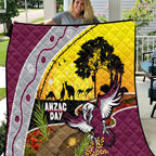 Eagles Rugby ANZAC Day Quilt Silvertails Rosemary Starry Night