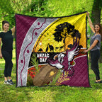 Eagles Rugby ANZAC Day Quilt Silvertails Rosemary Starry Night