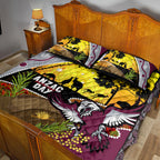 Eagles Rugby ANZAC Day Quilt Bed Set Silvertails Rosemary Starry Night