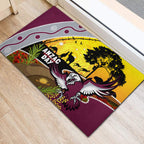 Eagles Rugby ANZAC Day Rubber Doormat Silvertails Rosemary Starry Night