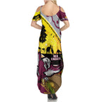 Eagles Rugby ANZAC Day Summer Maxi Dress Silvertails Rosemary Starry Night