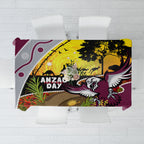 Eagles Rugby ANZAC Day Tablecloth Silvertails Rosemary Starry Night