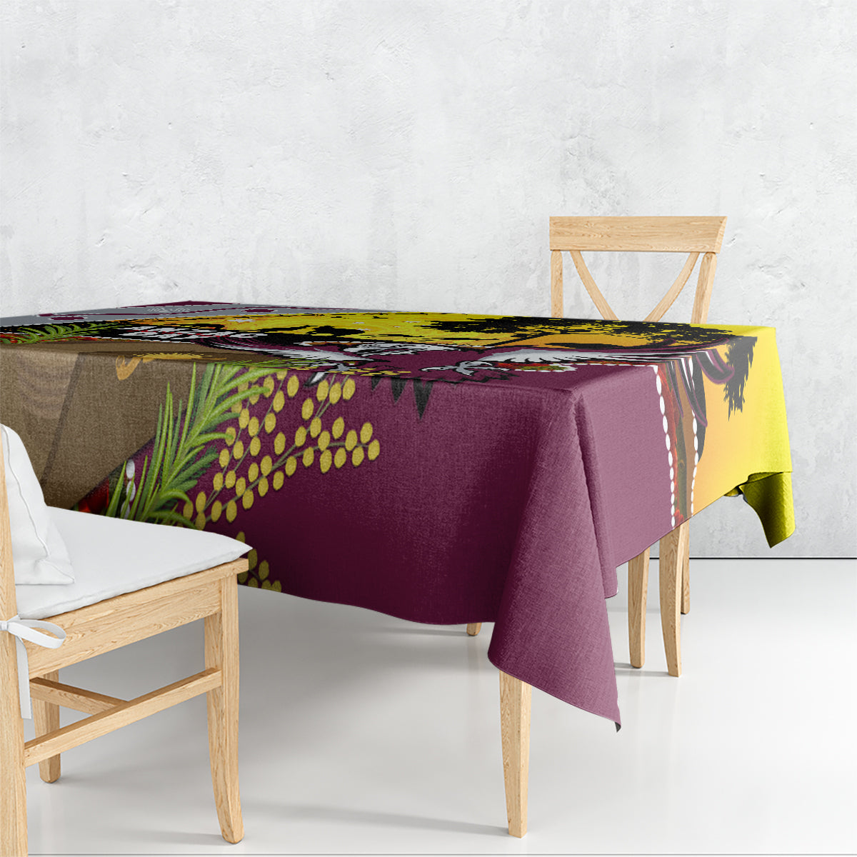 Eagles Rugby ANZAC Day Tablecloth Silvertails Rosemary Starry Night