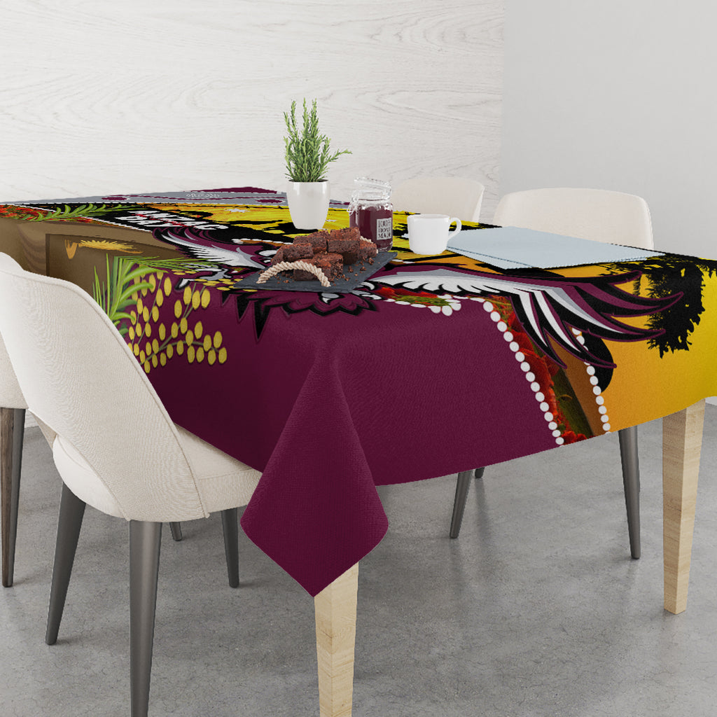 Eagles Rugby ANZAC Day Tablecloth Silvertails Rosemary Starry Night