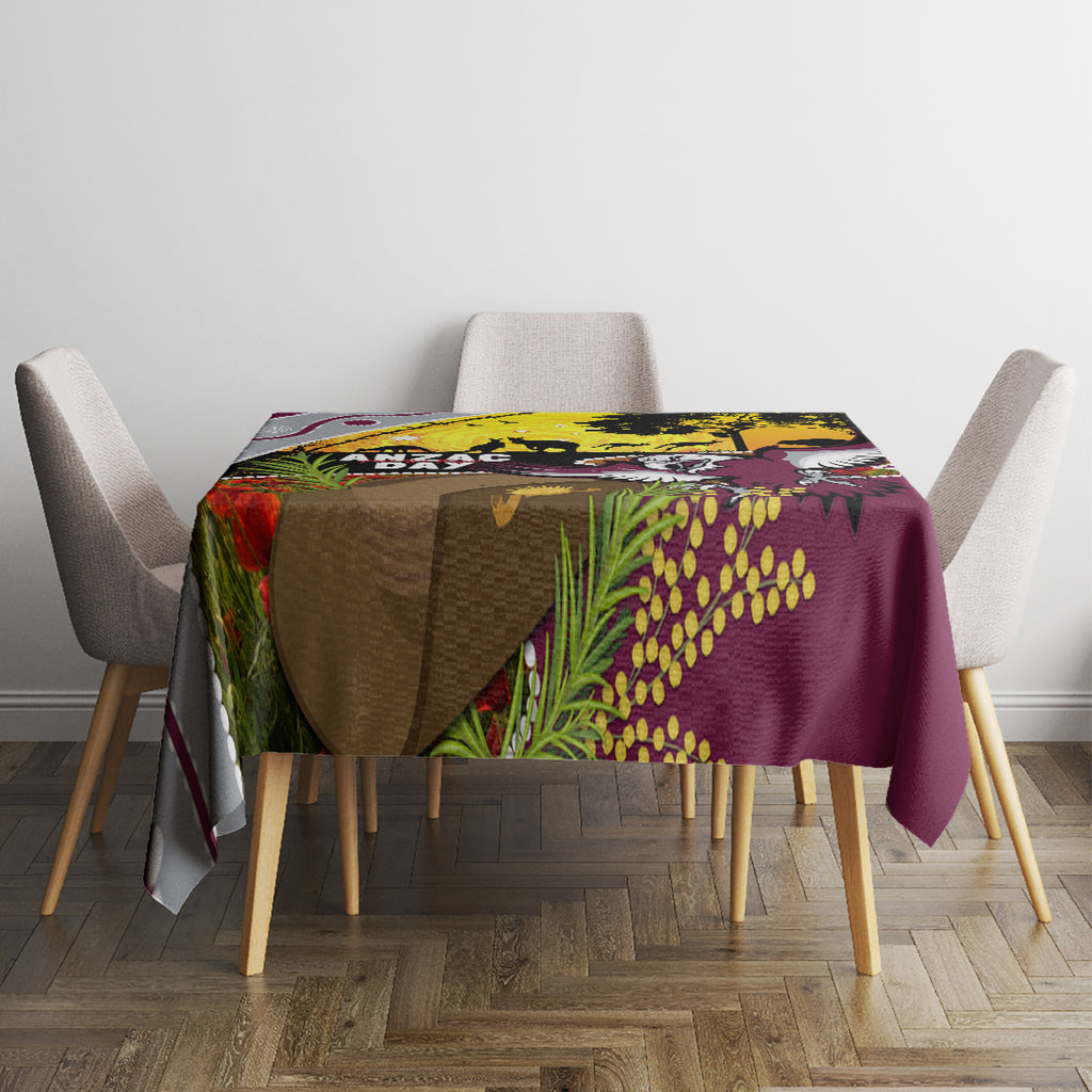 Eagles Rugby ANZAC Day Tablecloth Silvertails Rosemary Starry Night