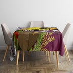 Eagles Rugby ANZAC Day Tablecloth Silvertails Rosemary Starry Night