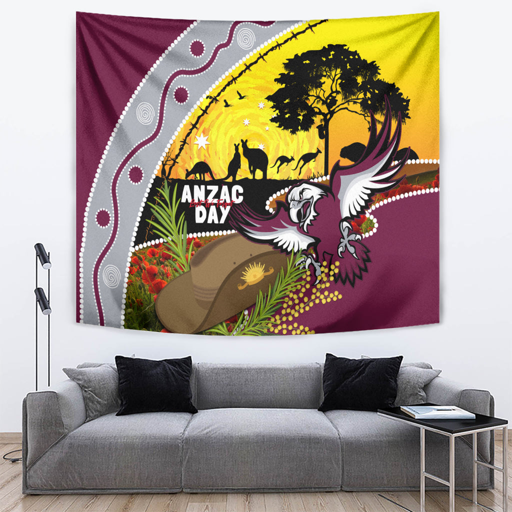 Eagles Rugby ANZAC Day Tapestry Silvertails Rosemary Starry Night