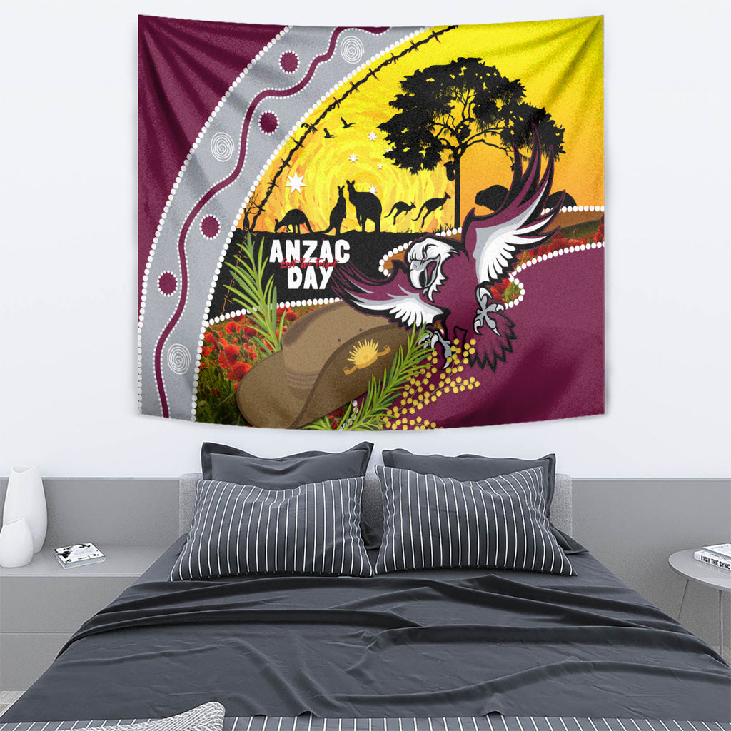 Eagles Rugby ANZAC Day Tapestry Silvertails Rosemary Starry Night