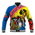 Knights Rugby ANZAC Day Baseball Jacket Novocastrians Mascot Rosemary Starry Night