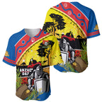 Knights Rugby ANZAC Day Baseball Jersey Novocastrians Mascot Rosemary Starry Night
