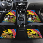Knights Rugby ANZAC Day Car Mats Novocastrians Mascot Rosemary Starry Night
