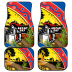 Knights Rugby ANZAC Day Car Mats Novocastrians Mascot Rosemary Starry Night