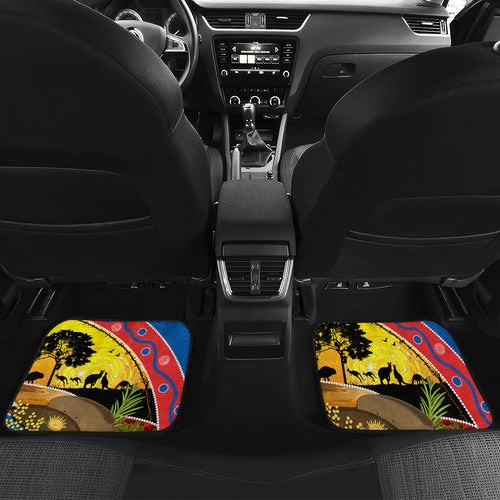 Knights Rugby ANZAC Day Car Mats Novocastrians Mascot Rosemary Starry Night