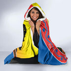 Knights Rugby ANZAC Day Hooded Blanket Novocastrians Mascot Rosemary Starry Night