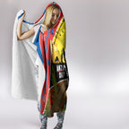 Knights Rugby ANZAC Day Hooded Blanket Novocastrians Mascot Rosemary Starry Night