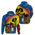 Knights Rugby ANZAC Day Hoodie Novocastrians Mascot Rosemary Starry Night