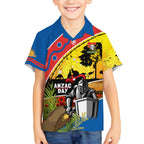 Knights Rugby ANZAC Day Kid Hawaiian Shirt Novocastrians Mascot Rosemary Starry Night