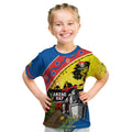 Knights Rugby ANZAC Day Kid T Shirt Novocastrians Mascot Rosemary Starry Night