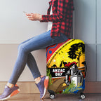 Knights Rugby ANZAC Day Luggage Cover Novocastrians Mascot Rosemary Starry Night