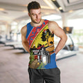 Knights Rugby ANZAC Day Men Tank Top Novocastrians Mascot Rosemary Starry Night
