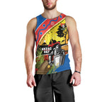 Knights Rugby ANZAC Day Men Tank Top Novocastrians Mascot Rosemary Starry Night