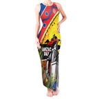 Knights Rugby ANZAC Day Tank Maxi Dress Novocastrians Mascot Rosemary Starry Night