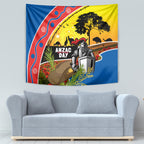 Knights Rugby ANZAC Day Tapestry Novocastrians Mascot Rosemary Starry Night