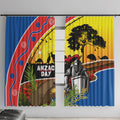 Knights Rugby ANZAC Day Window Curtain Novocastrians Mascot Rosemary Starry Night