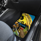 Titans Rugby ANZAC Day Car Mats GLD Mascot Rosemary Starry Night