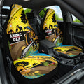 Titans Rugby ANZAC Day Car Seat Cover GLD Mascot Rosemary Starry Night