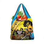 Titans Rugby ANZAC Day Grocery Bag GLD Mascot Rosemary Starry Night