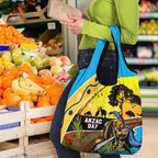 Titans Rugby ANZAC Day Grocery Bag GLD Mascot Rosemary Starry Night