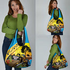 Titans Rugby ANZAC Day Grocery Bag GLD Mascot Rosemary Starry Night