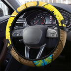 Titans Rugby ANZAC Day Steering Wheel Cover GLD Mascot Rosemary Starry Night